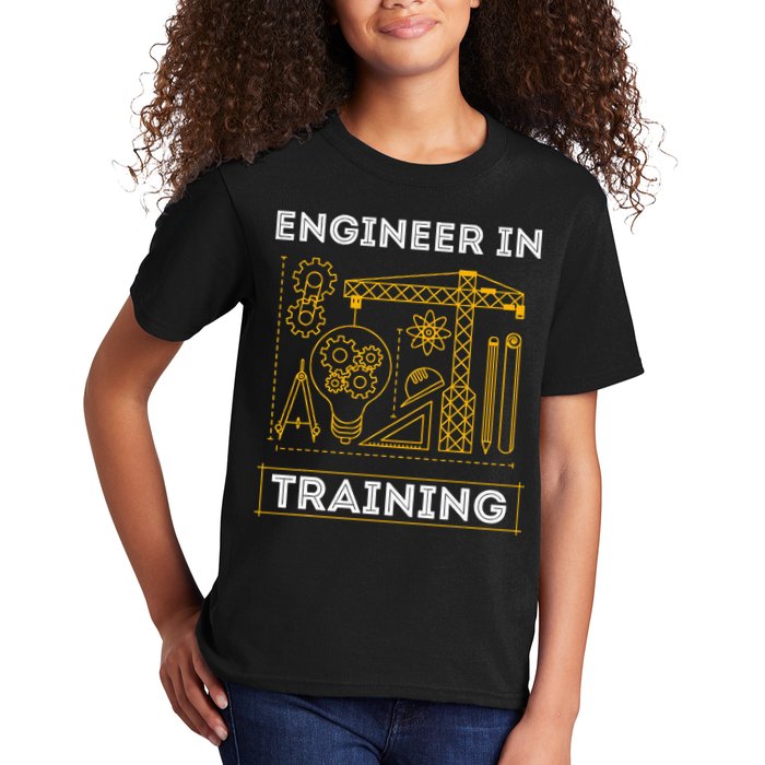 Engineer In Training Future Engineer Holding Engineering Kids T-Shirt