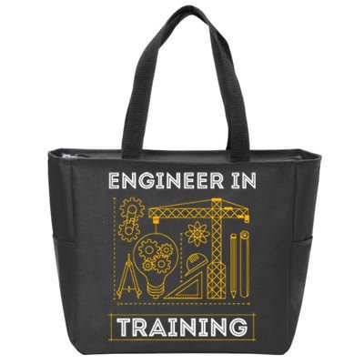 Engineer In Training Future Engineer Holding Engineering Zip Tote Bag