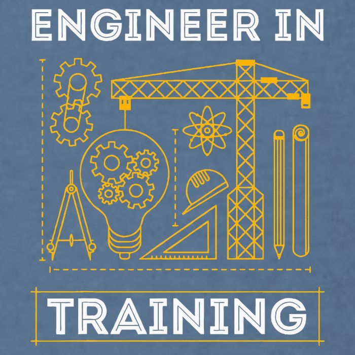 Engineer In Training Future Engineer Holding Engineering Garment-Dyed Sweatshirt