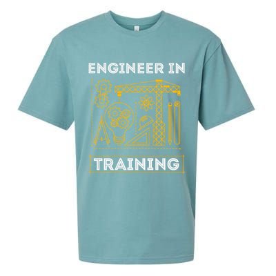 Engineer In Training Future Engineer Holding Engineering Sueded Cloud Jersey T-Shirt
