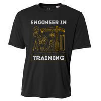 Engineer In Training Future Engineer Holding Engineering Cooling Performance Crew T-Shirt