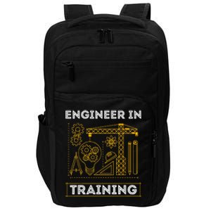 Engineer In Training Future Engineer Holding Engineering Impact Tech Backpack