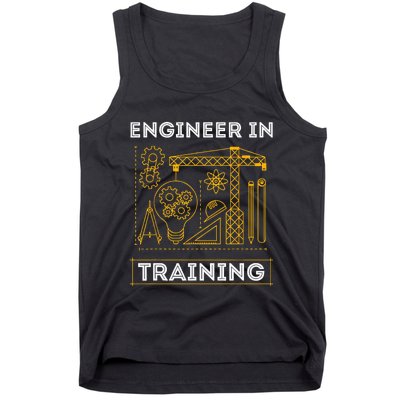 Engineer In Training Future Engineer Holding Engineering Tank Top