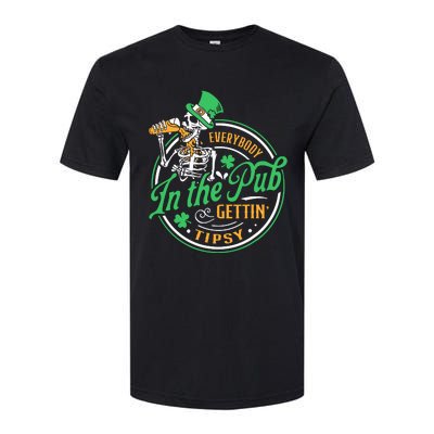 Everybody In The Pub Getting Tipsy St Patricks Day Softstyle CVC T-Shirt