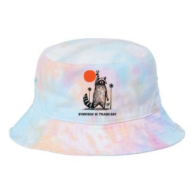 Everyday Is Trash Day Raccoon Tie Dye Newport Bucket Hat