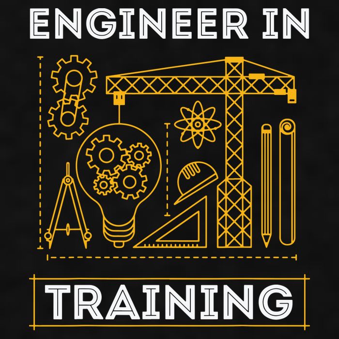 Engineer In Training Future Engineer Holding Engineering Ladies PosiCharge Tri-Blend Wicking Tank