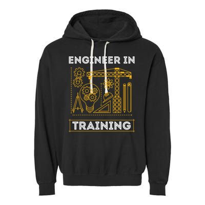 Engineer In Training Future Engineer Holding Engineering Garment-Dyed Fleece Hoodie