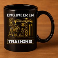 Engineer In Training Future Engineer Holding Engineering 11oz C Handle Ceramic Mug