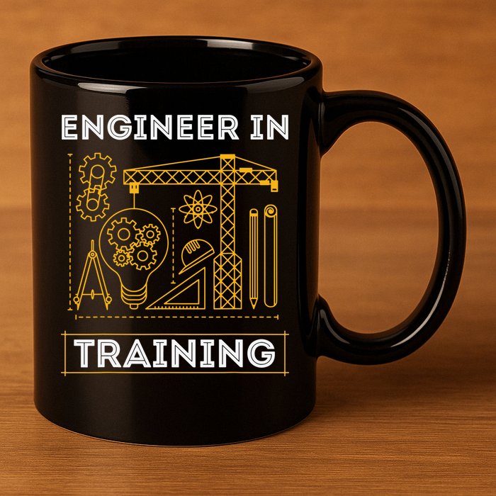 Engineer In Training Future Engineer Holding Engineering 11oz C Handle Ceramic Mug