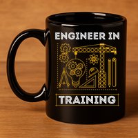 Engineer In Training Future Engineer Holding Engineering 11oz C Handle Ceramic Mug