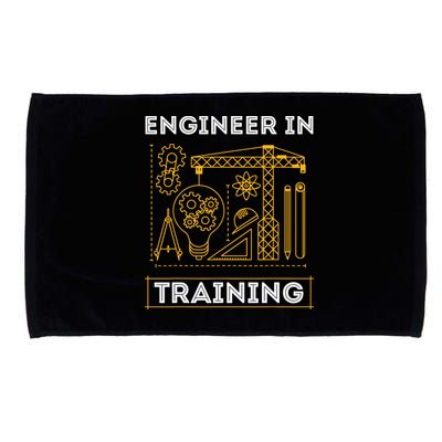 Engineer In Training Future Engineer Holding Engineering Microfiber Hand Towel