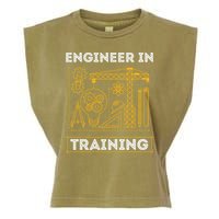 Engineer In Training Future Engineer Holding Engineering Garment-Dyed Women's Muscle Tee