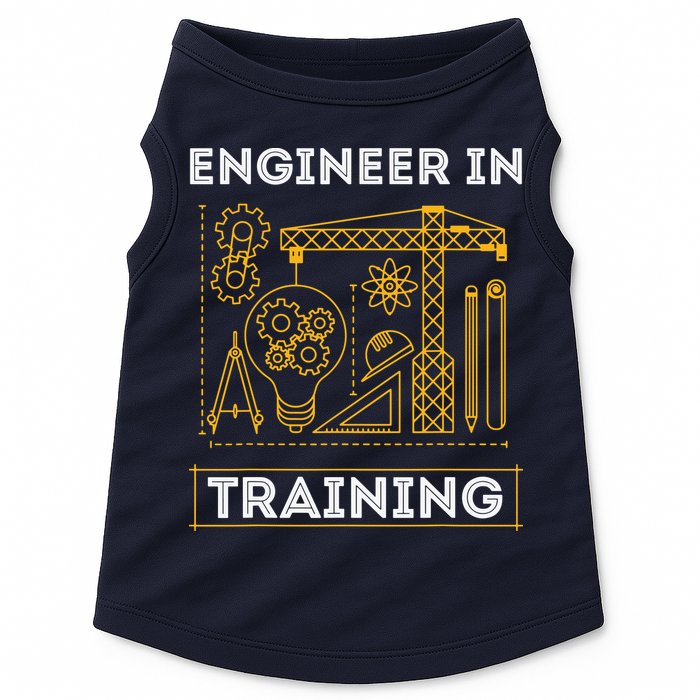 Engineer In Training Future Engineer Holding Engineering Doggie Tank