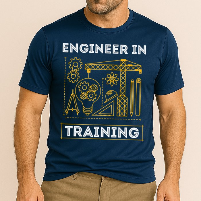 Engineer In Training Future Engineer Holding Engineering Performance Shirt