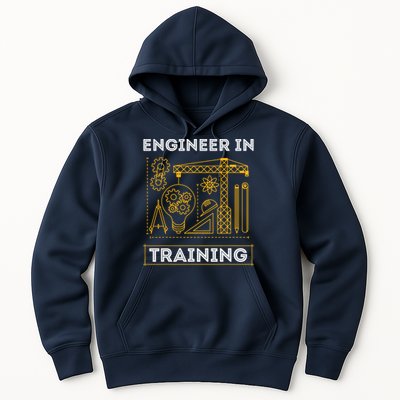 Engineer In Training Future Engineer Holding Engineering Hoodie