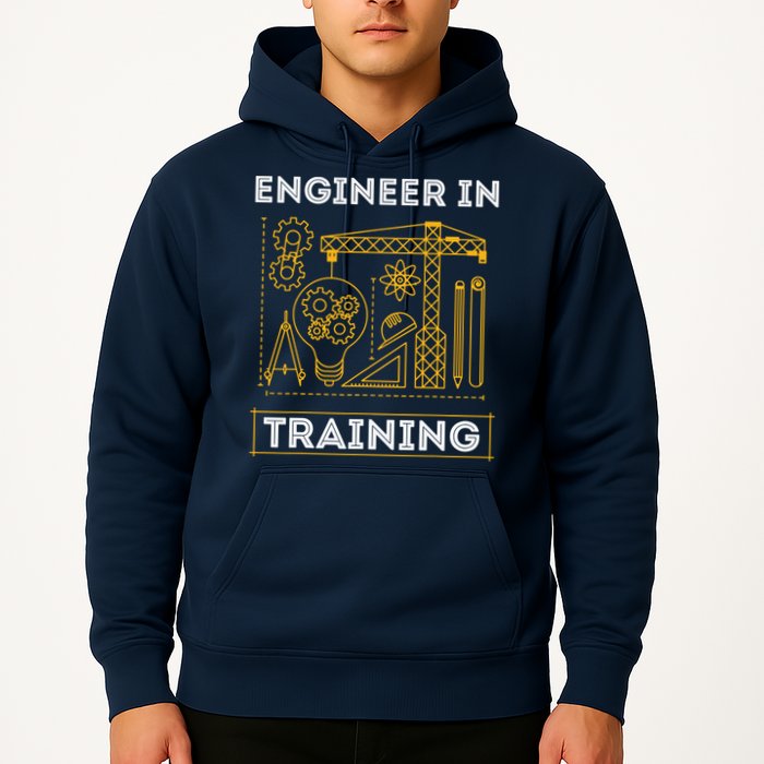 Engineer In Training Future Engineer Holding Engineering Hoodie