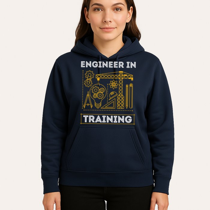 Engineer In Training Future Engineer Holding Engineering Hoodie