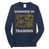 Engineer In Training Future Engineer Holding Engineering Long Sleeve Shirt