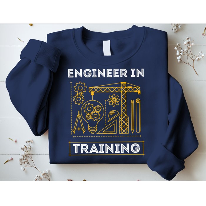 Engineer In Training Future Engineer Holding Engineering Sweatshirt