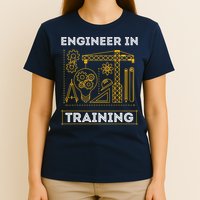 Engineer In Training Future Engineer Holding Engineering T-Shirt