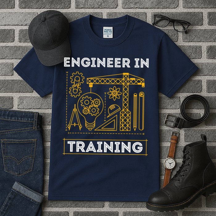 Engineer In Training Future Engineer Holding Engineering Tall T-Shirt