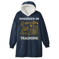 Engineer In Training Future Engineer Holding Engineering Hooded Wearable Blanket