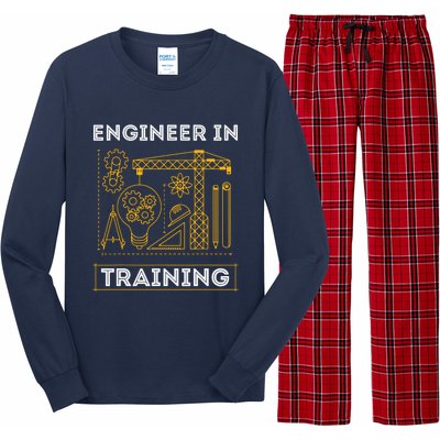 Engineer In Training Future Engineer Holding Engineering Long Sleeve Pajama Set