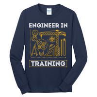 Engineer In Training Future Engineer Holding Engineering Tall Long Sleeve T-Shirt