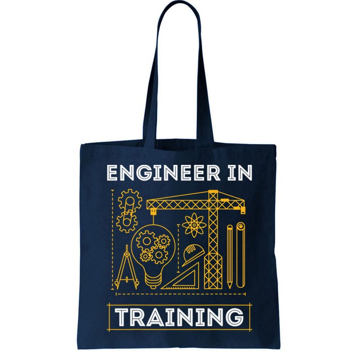 Engineer In Training Future Engineer Holding Engineering Bag