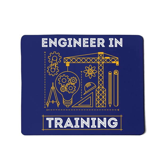 Engineer In Training Future Engineer Holding Engineering Mousepad
