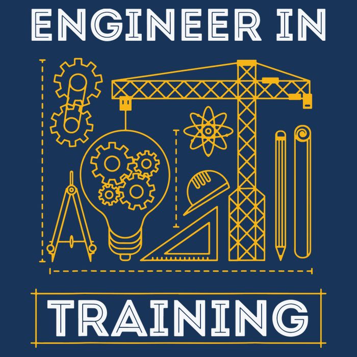 Engineer In Training Future Engineer Holding Engineering Mousepad
