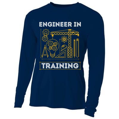 Engineer In Training Future Engineer Holding Engineering Cooling Performance Long Sleeve Crew