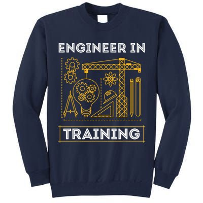 Engineer In Training Future Engineer Holding Engineering Tall Sweatshirt