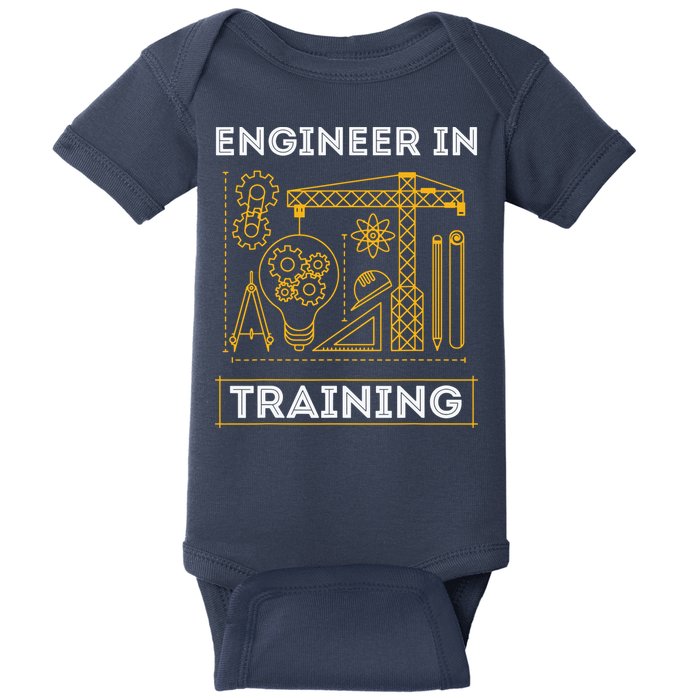 Engineer In Training Future Engineer Holding Engineering Baby Bodysuit