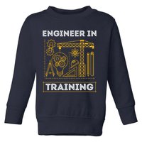 Engineer In Training Future Engineer Holding Engineering Toddler Sweatshirt