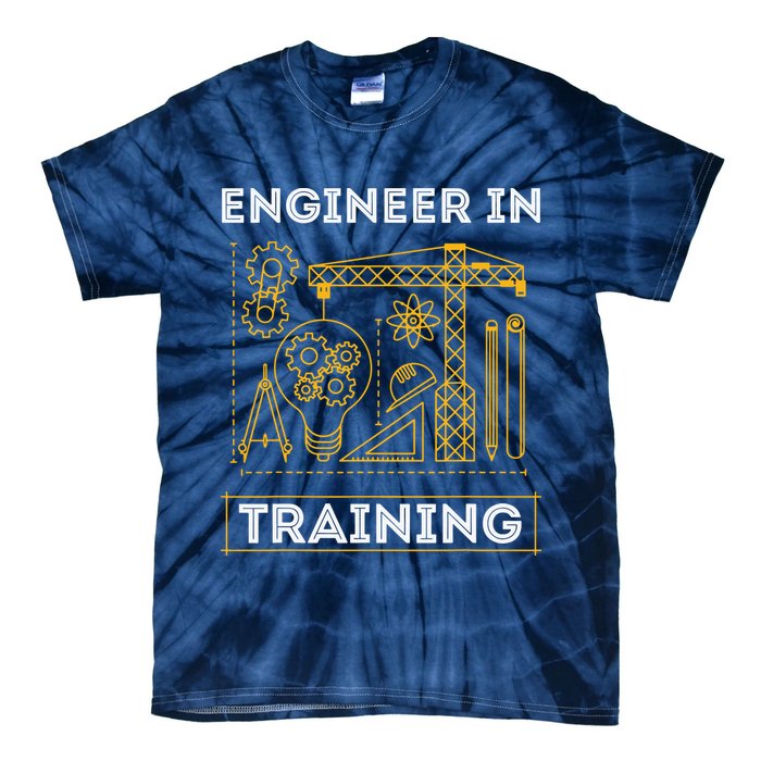Engineer In Training Future Engineer Holding Engineering Tie-Dye T-Shirt