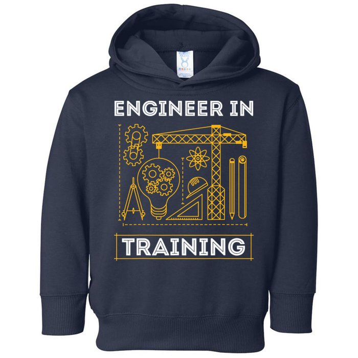 Engineer In Training Future Engineer Holding Engineering Toddler Hoodie