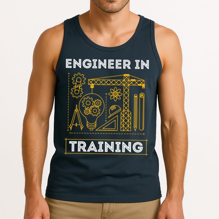 Engineer In Training Future Engineer Holding Engineering Tank Top