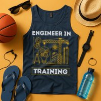 Engineer In Training Future Engineer Holding Engineering Tank Top