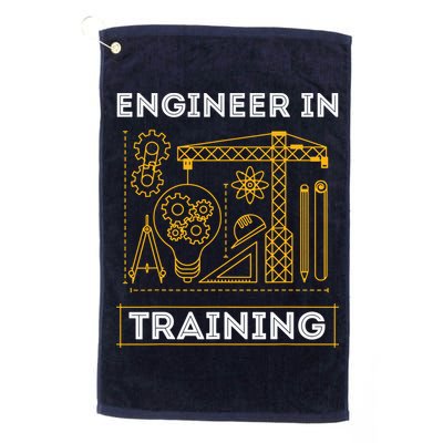 Engineer In Training Future Engineer Holding Engineering Golf Towel