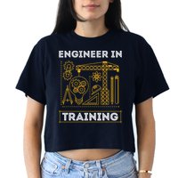 Engineer In Training Future Engineer Holding Engineering Crop Top