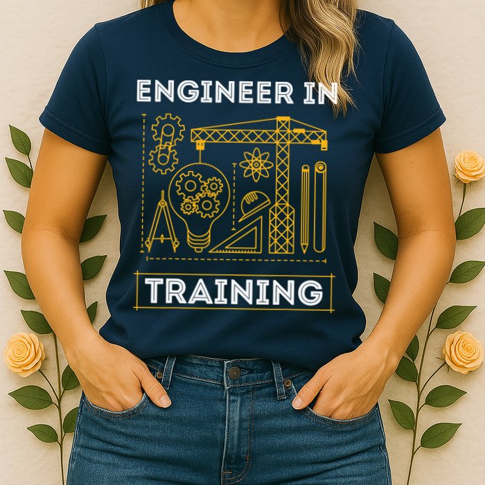 Engineer In Training Future Engineer Holding Engineering Womens T-Shirt