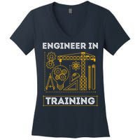 Engineer In Training Future Engineer Holding Engineering Women's V-Neck T-Shirt