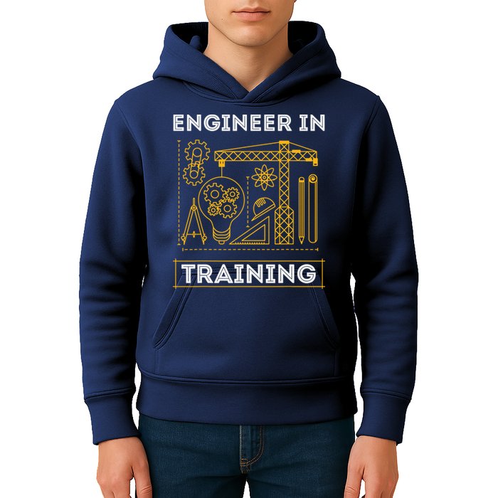 Engineer In Training Future Engineer Holding Engineering Kids Hoodie