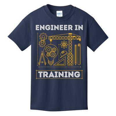 Engineer In Training Future Engineer Holding Engineering Kids T-Shirt
