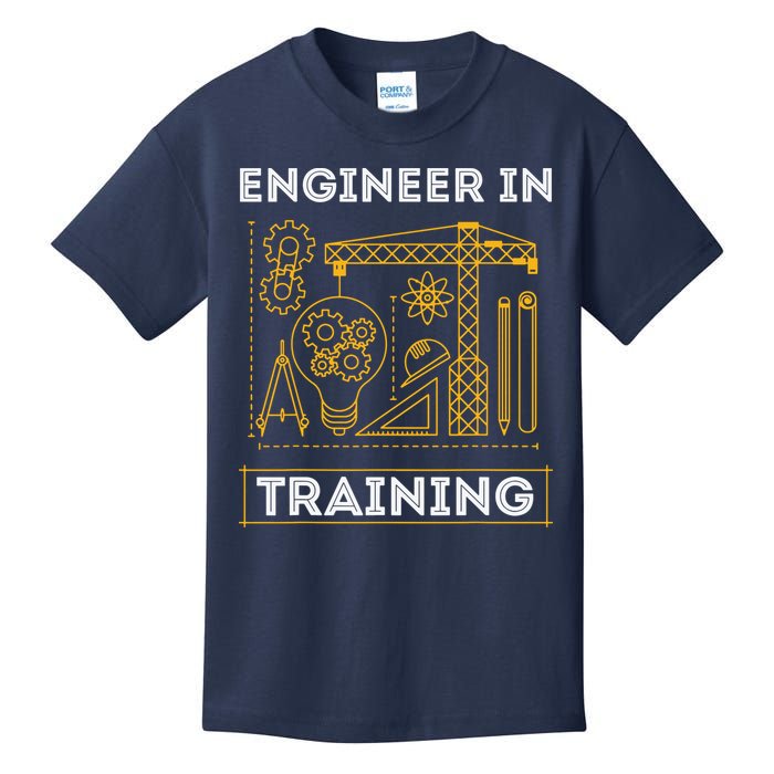 Engineer In Training Future Engineer Holding Engineering Kids T-Shirt