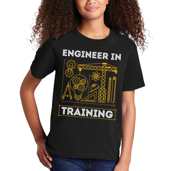 Engineer In Training Future Engineer Holding Engineering Kids T-Shirt