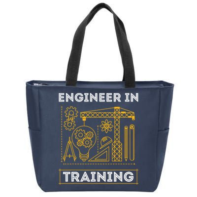 Engineer In Training Future Engineer Holding Engineering Zip Tote Bag