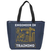 Engineer In Training Future Engineer Holding Engineering Zip Tote Bag