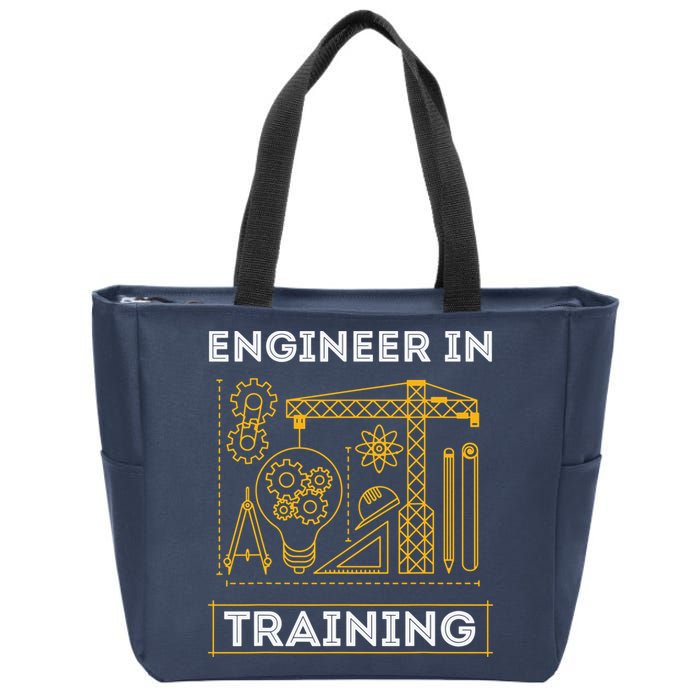 Engineer In Training Future Engineer Holding Engineering Zip Tote Bag
